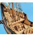 Caravelle La Pinta 1:65. Maquette Bateau en Bois 2